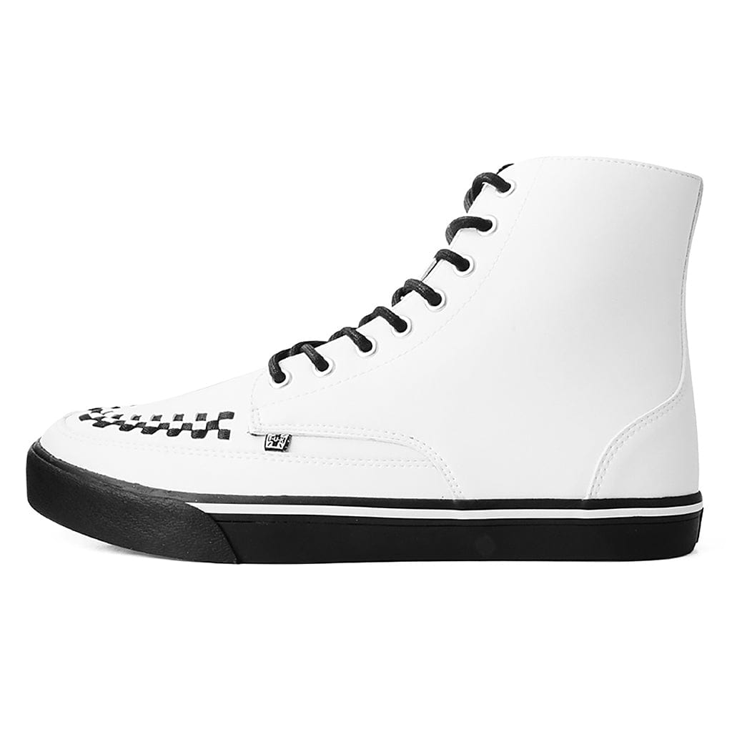 TUK Shoes Creeper Sneaker Hi Top White TUKskin™