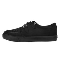 Creeper Sneaker Essential Interlace Black Canvas