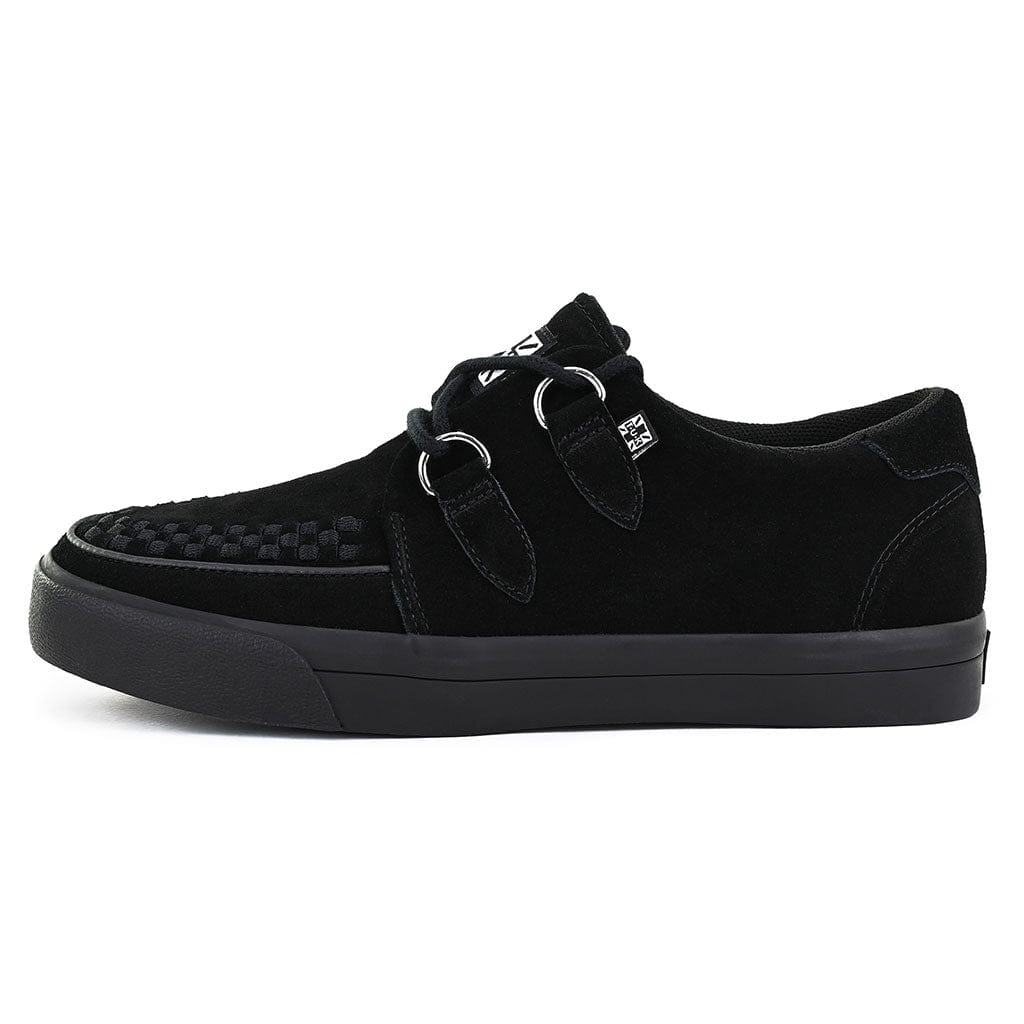 TUK Shoes Creeper Sneaker Black Suede