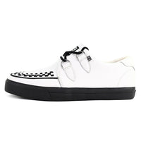 Creeper Sneaker White Leather