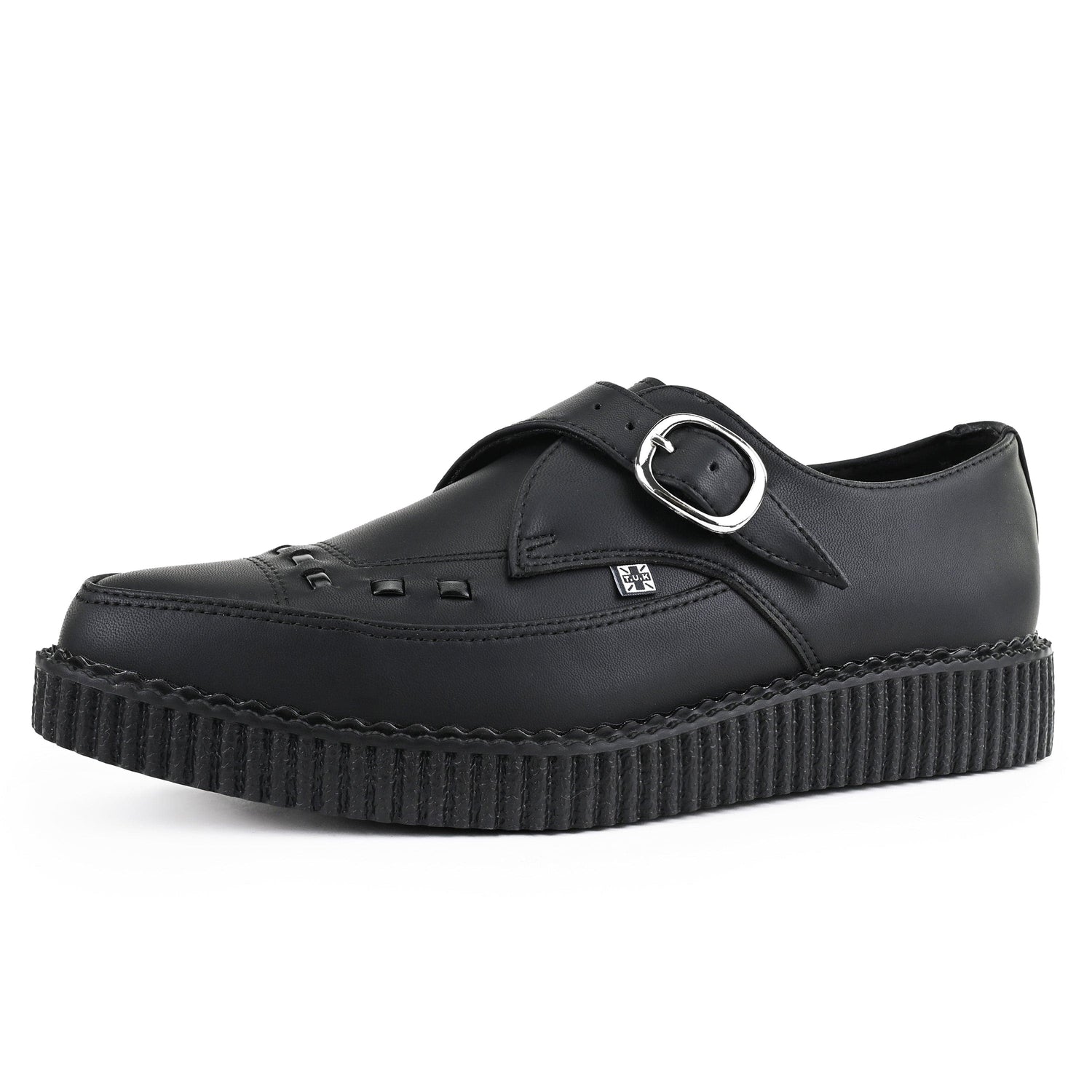 TUK Shoes Pointed Creeper Black TUKskin™