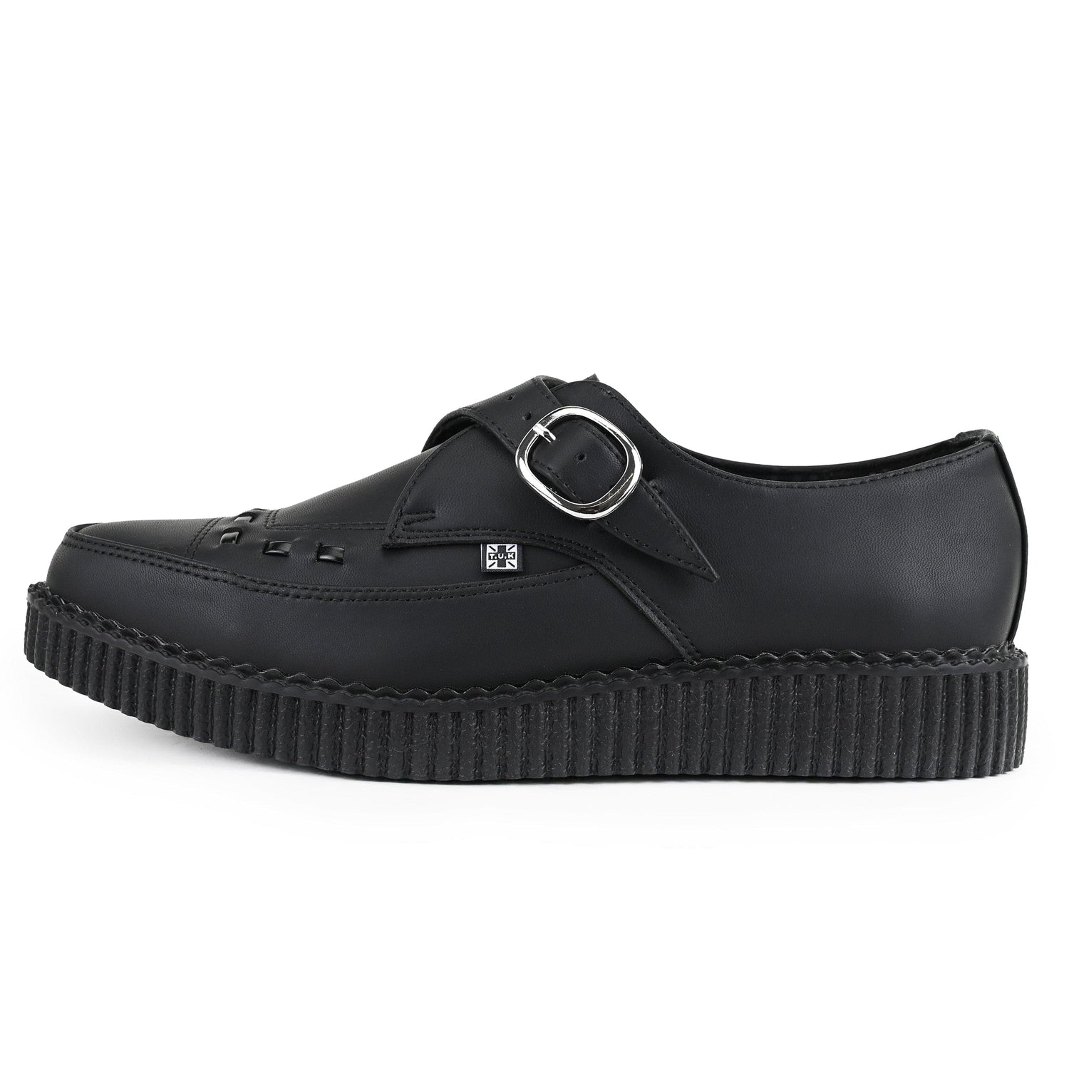 TUK Shoes Pointed Creeper Black TUKskin™