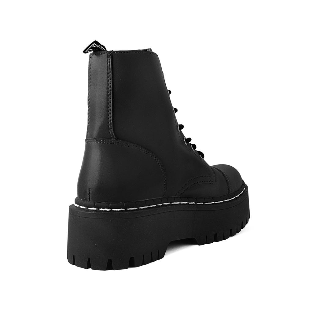 TUK Shoes Double Decker 7-Eye Boot Black TUKskin™