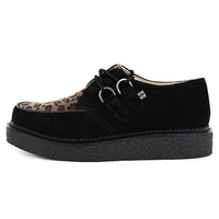 1970 Original Creeper Black Suede & Leopard Print