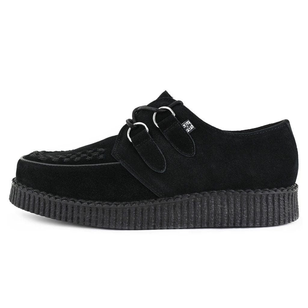 TUK Shoes Viva Low Creeper Black Suede