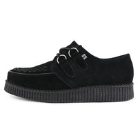 Viva Low Creeper Black Suede