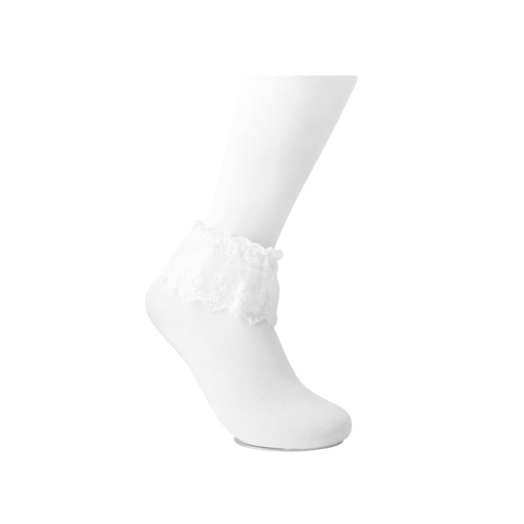 TUK Shoes White Lolita Sock