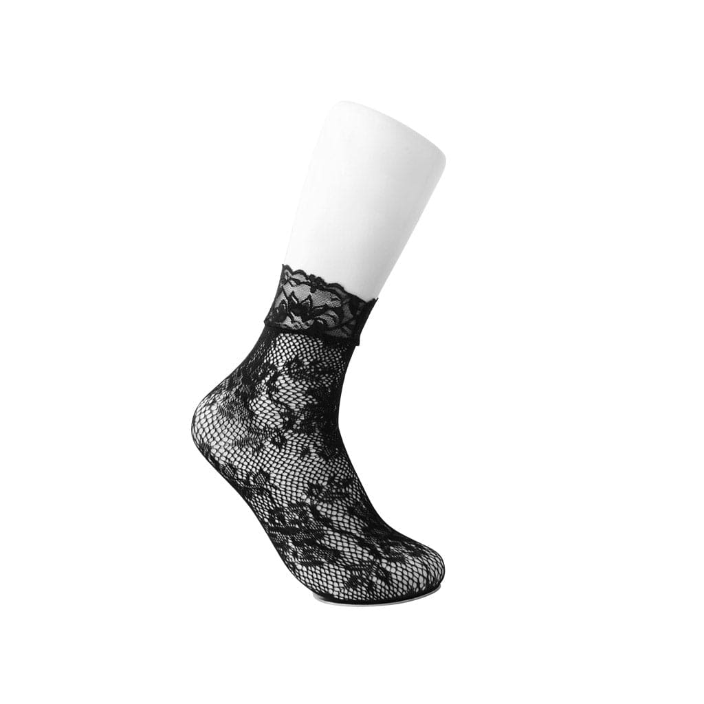 TUK Shoes Black Lace Socks