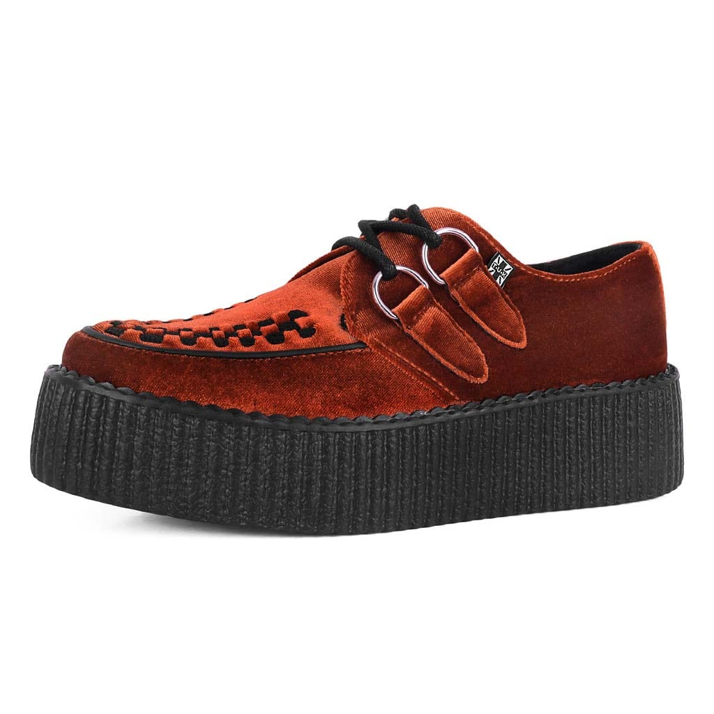 TUK Shoes Viva High Velvet Orange