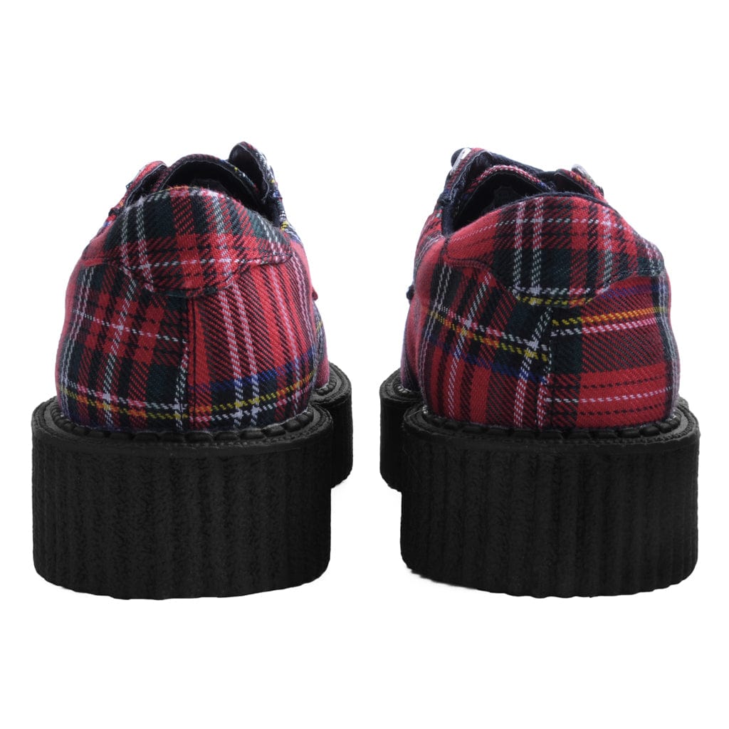 TUK Shoes Anarchic Creeper Tartan