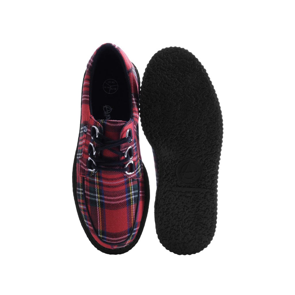 TUK Shoes Anarchic Creeper Tartan