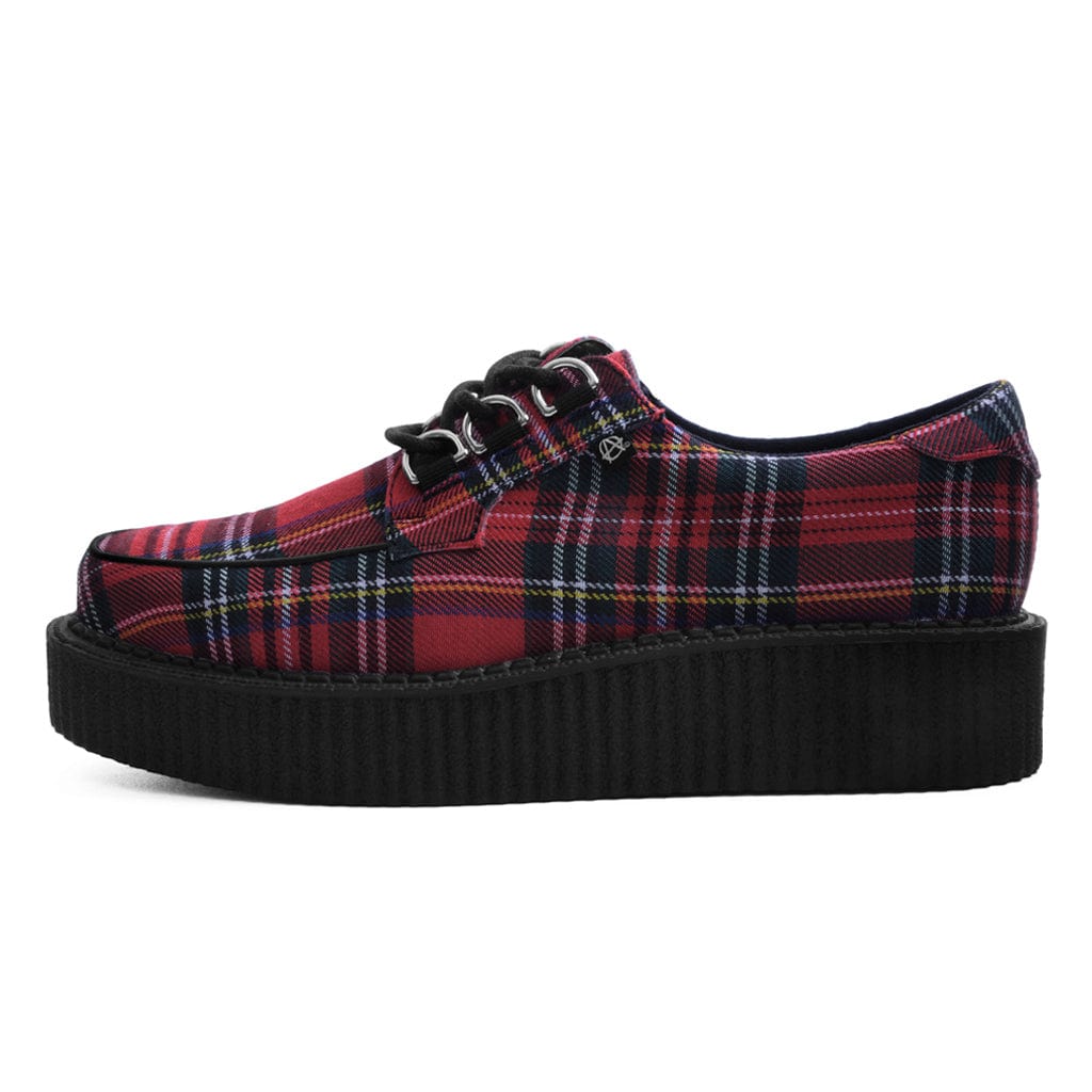 TUK Shoes Anarchic Creeper Tartan